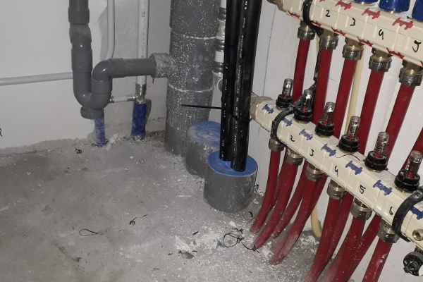 Warmtepompinstallatie gaat goed samen met Dycore ribbenvloer